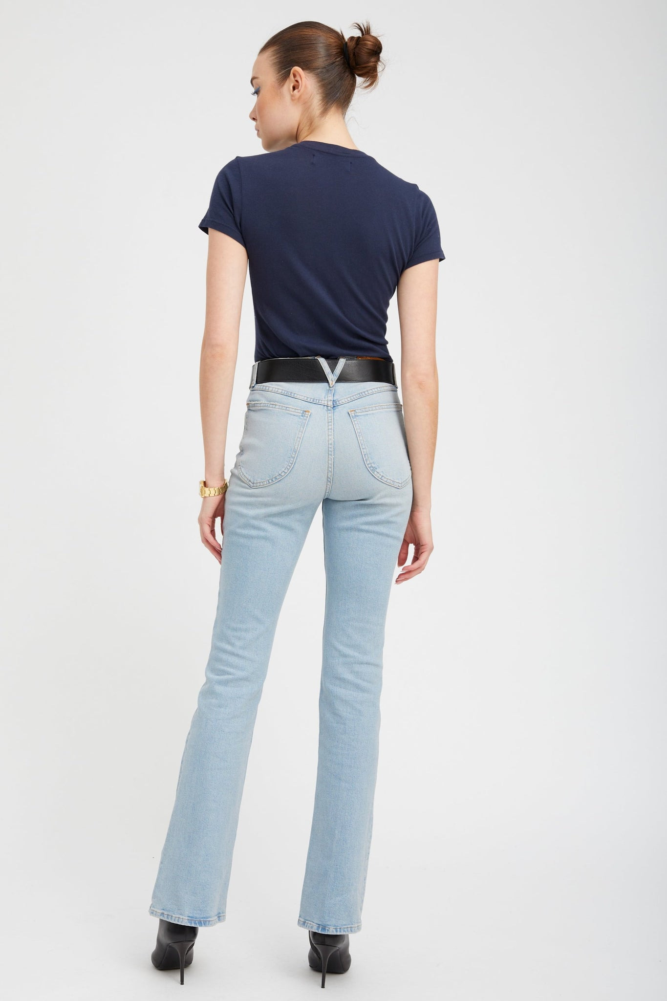 FRANÇOISE MICRO FLARE DENIM - 3