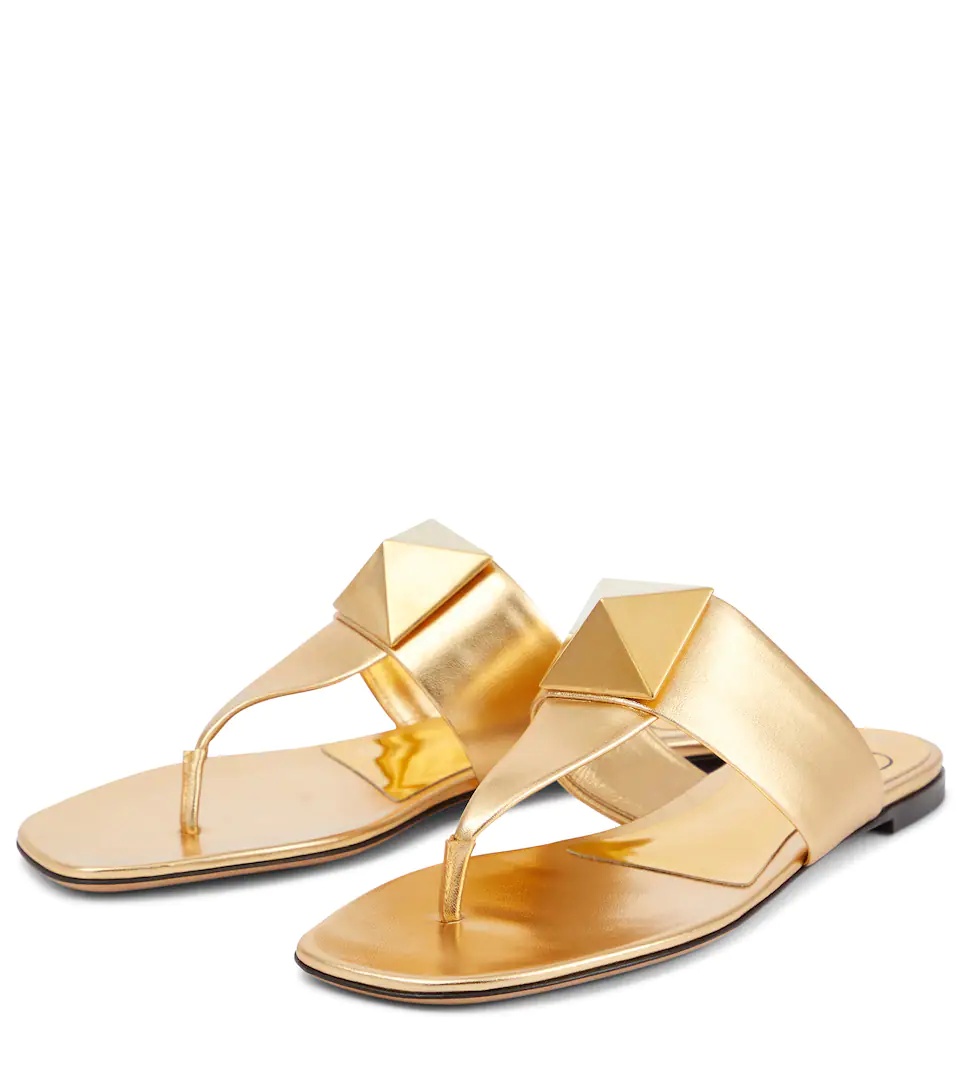 One Stud leather thong sandals - 5