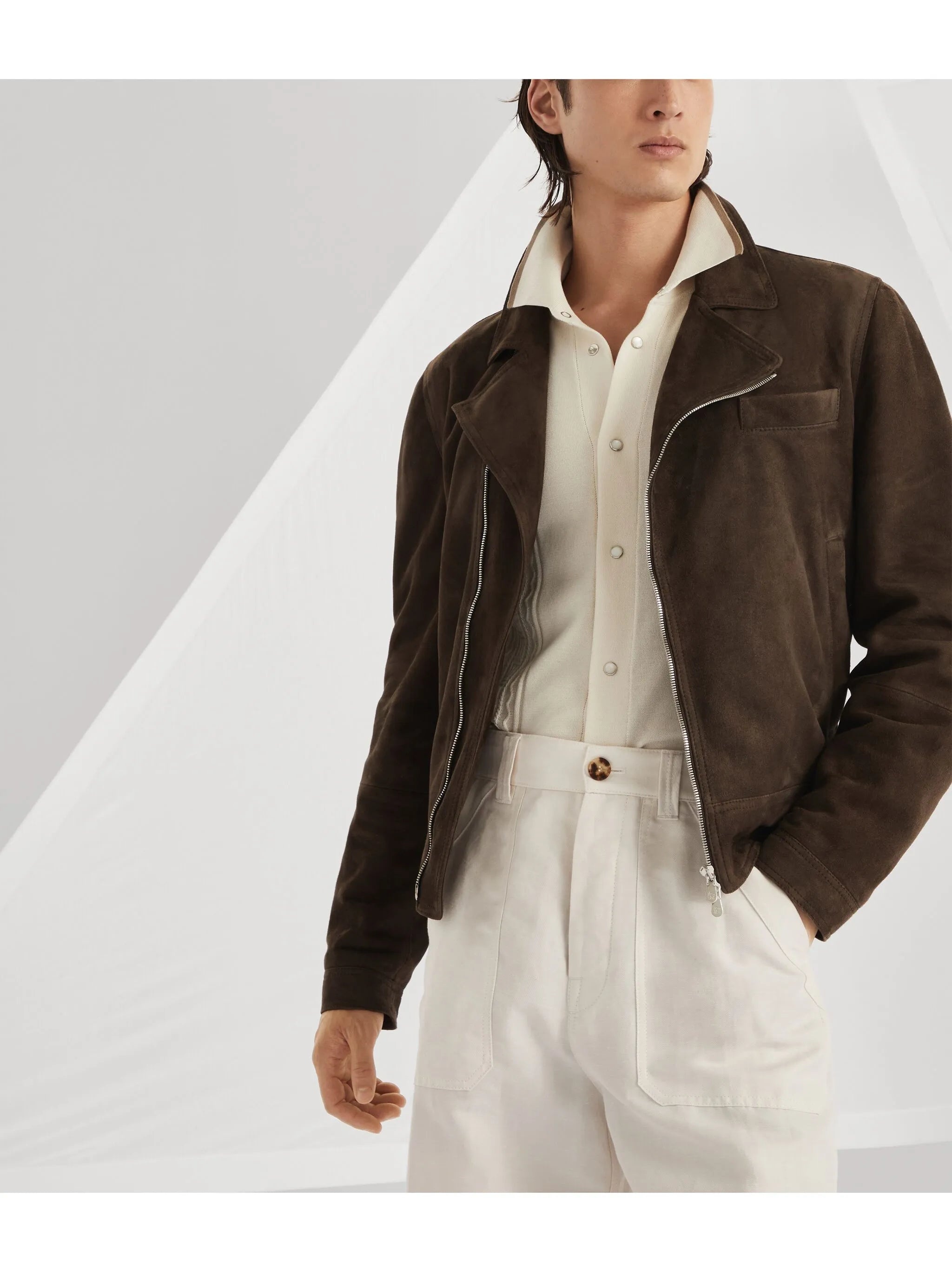 Suede Biker Jacket - 3
