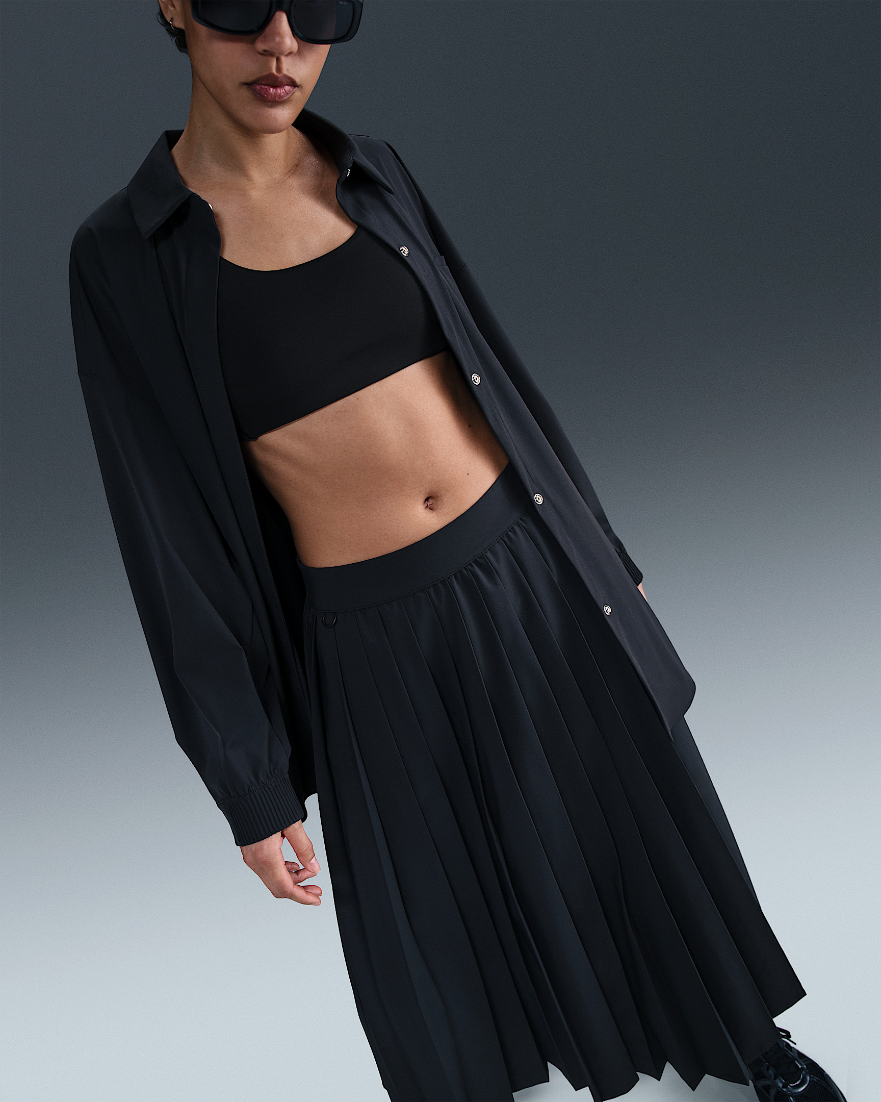 Nike 24.7 PerfectStretch Women's Dri-FIT Pleated Skirt - 5