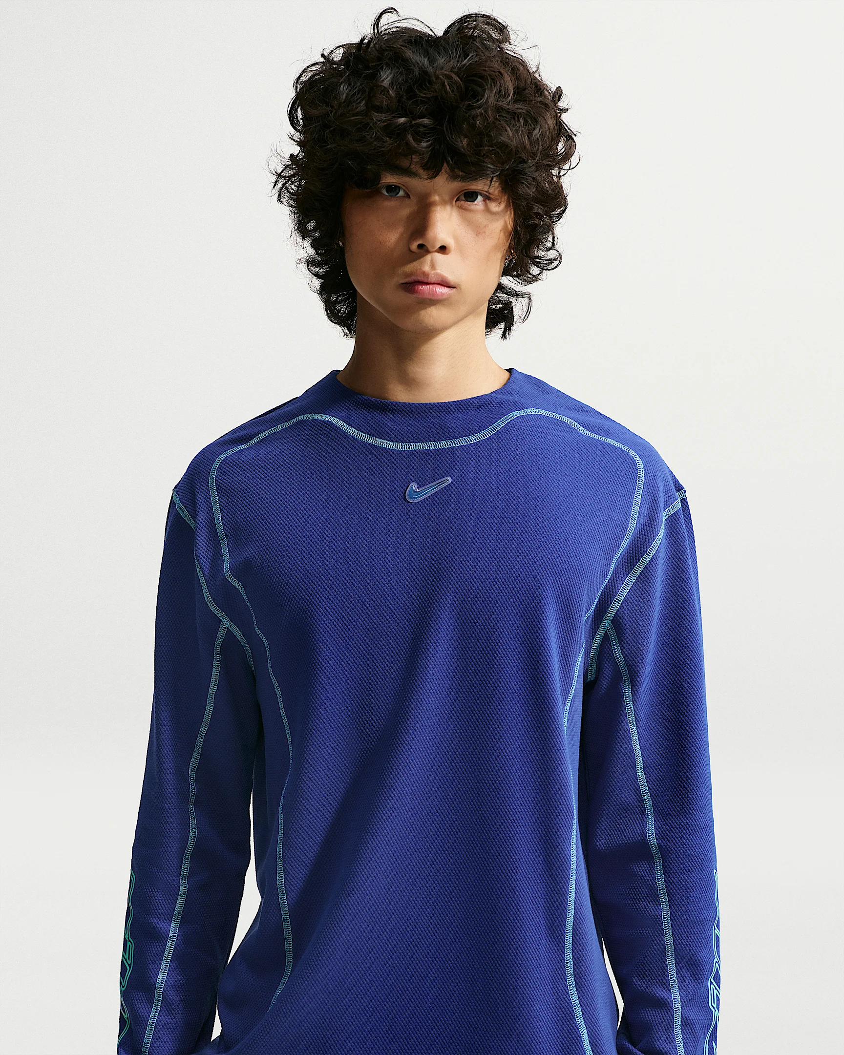 Nike Project F.R.O.G. Men's Bubble Long-Sleeve Waffle Top - 1