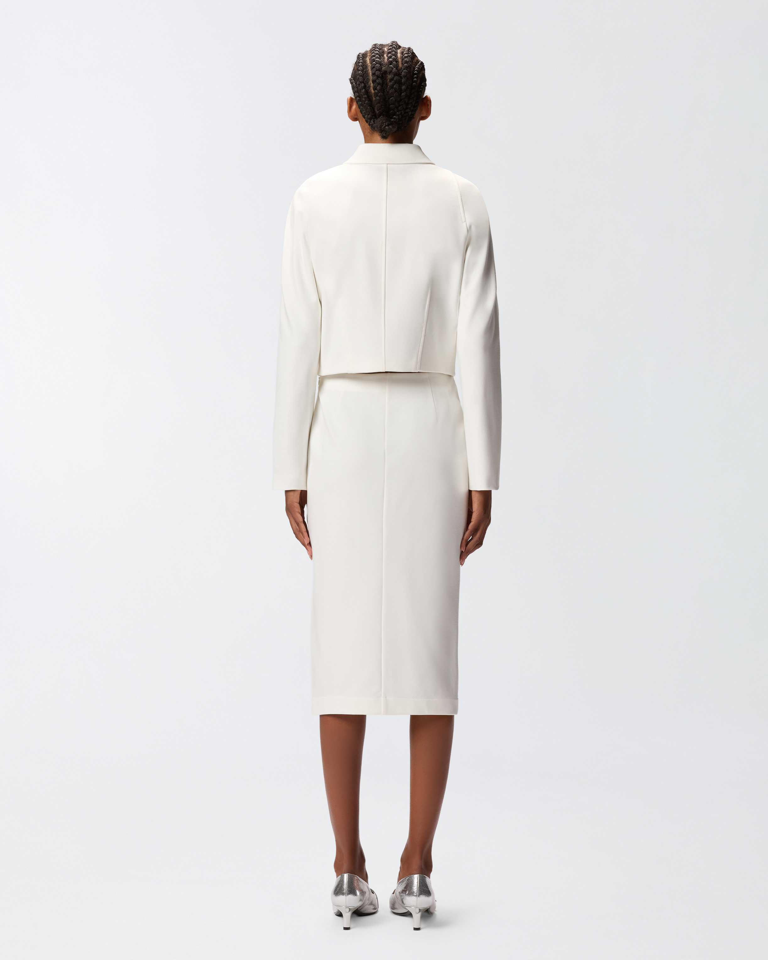 FULL MILANO KNIT PENCIL SKIRT - 4