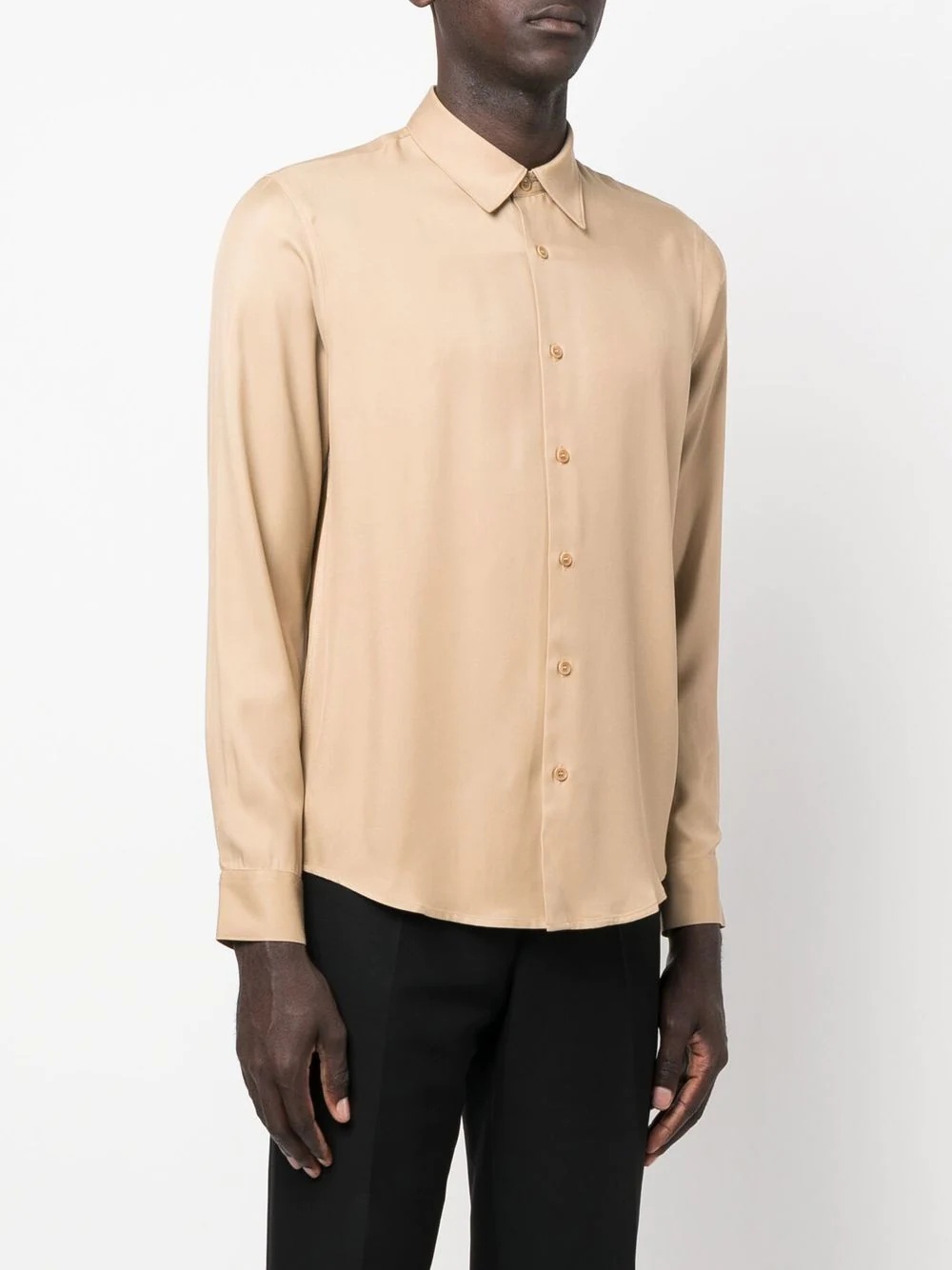 long-sleeve button-up shirt - 3