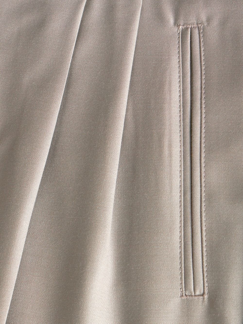 wool tailored trousers - 7