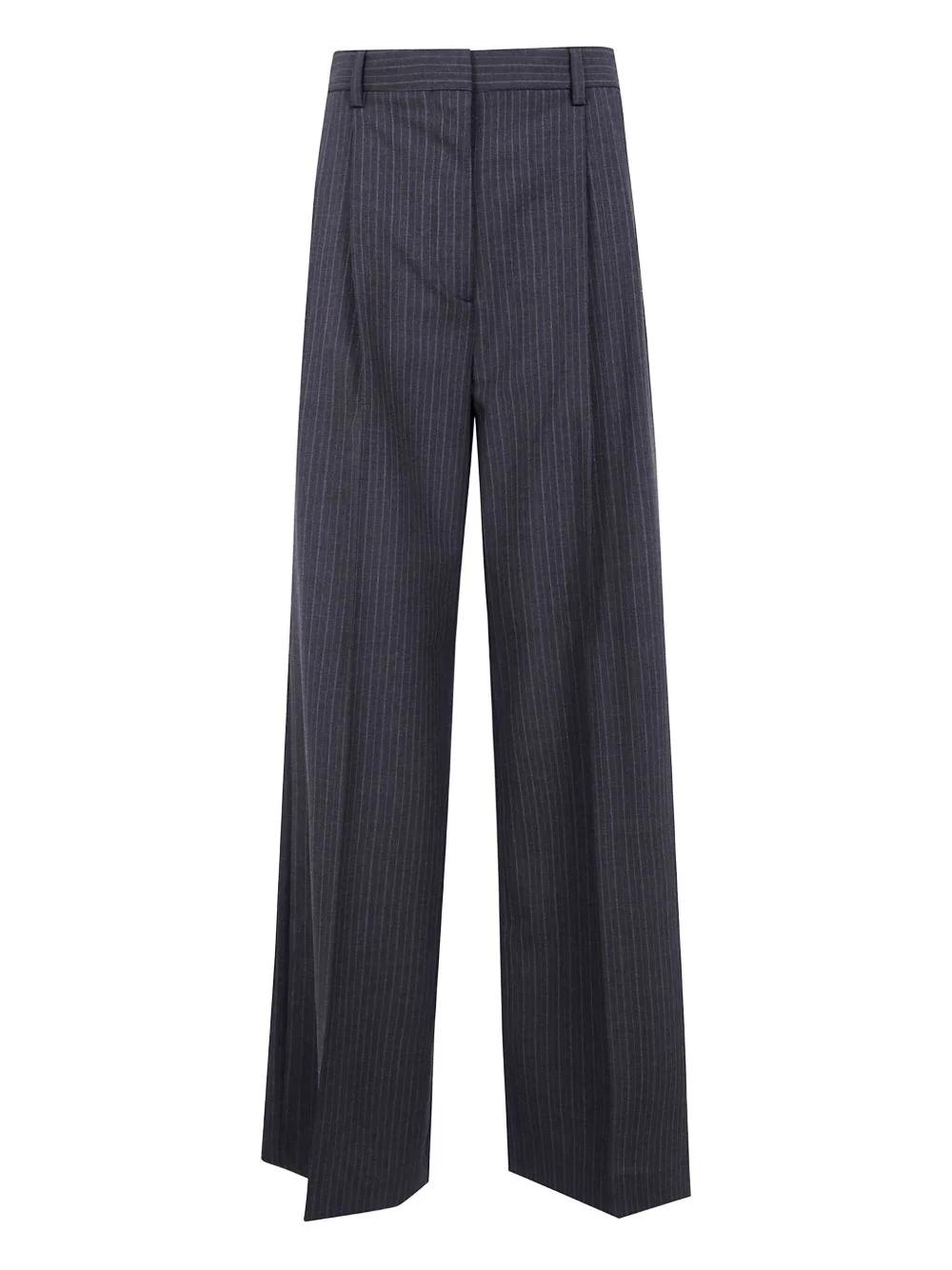 Darcey pinstripe pleated trousers - 1