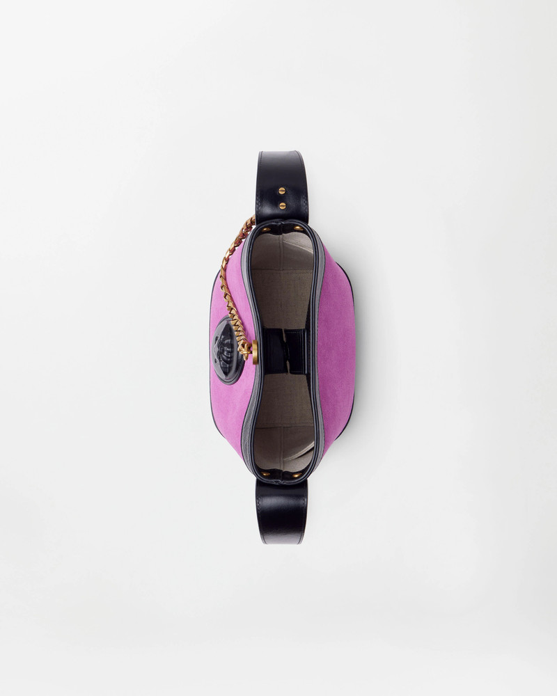 Pivot Mini Suede Bucket Bag 5