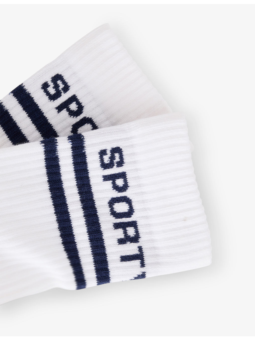 Bold Logo Cotton-Blend Socks - 2