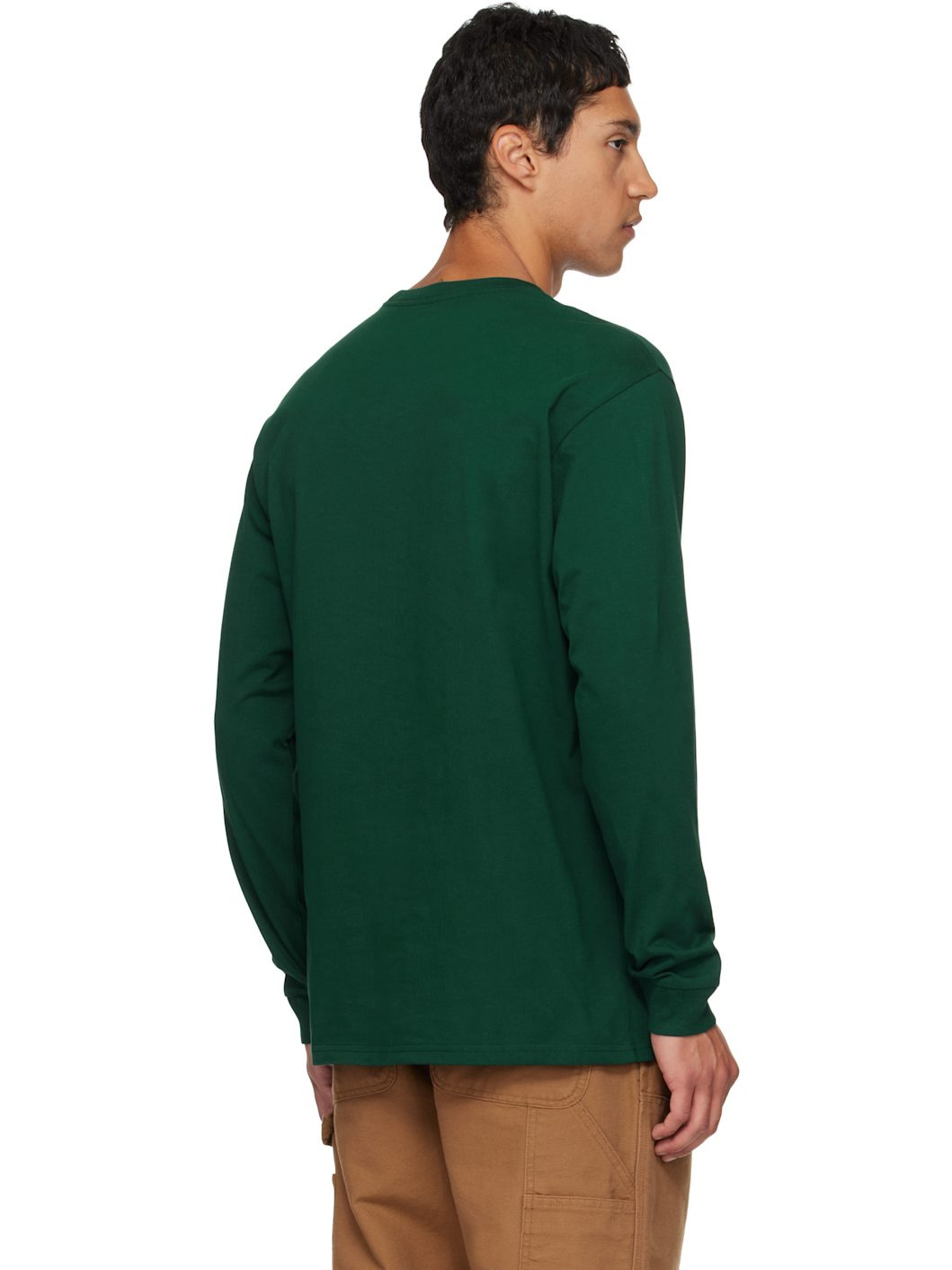Green Chase Long Sleeve T-shirt - 3