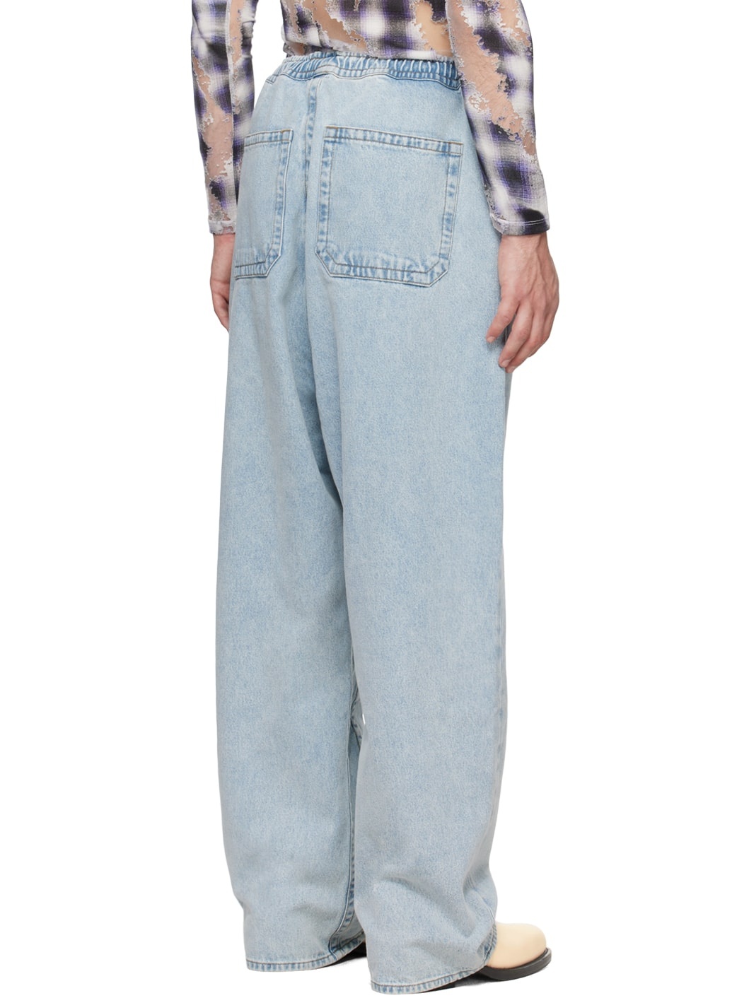 Blue Souffle Jeans - 3
