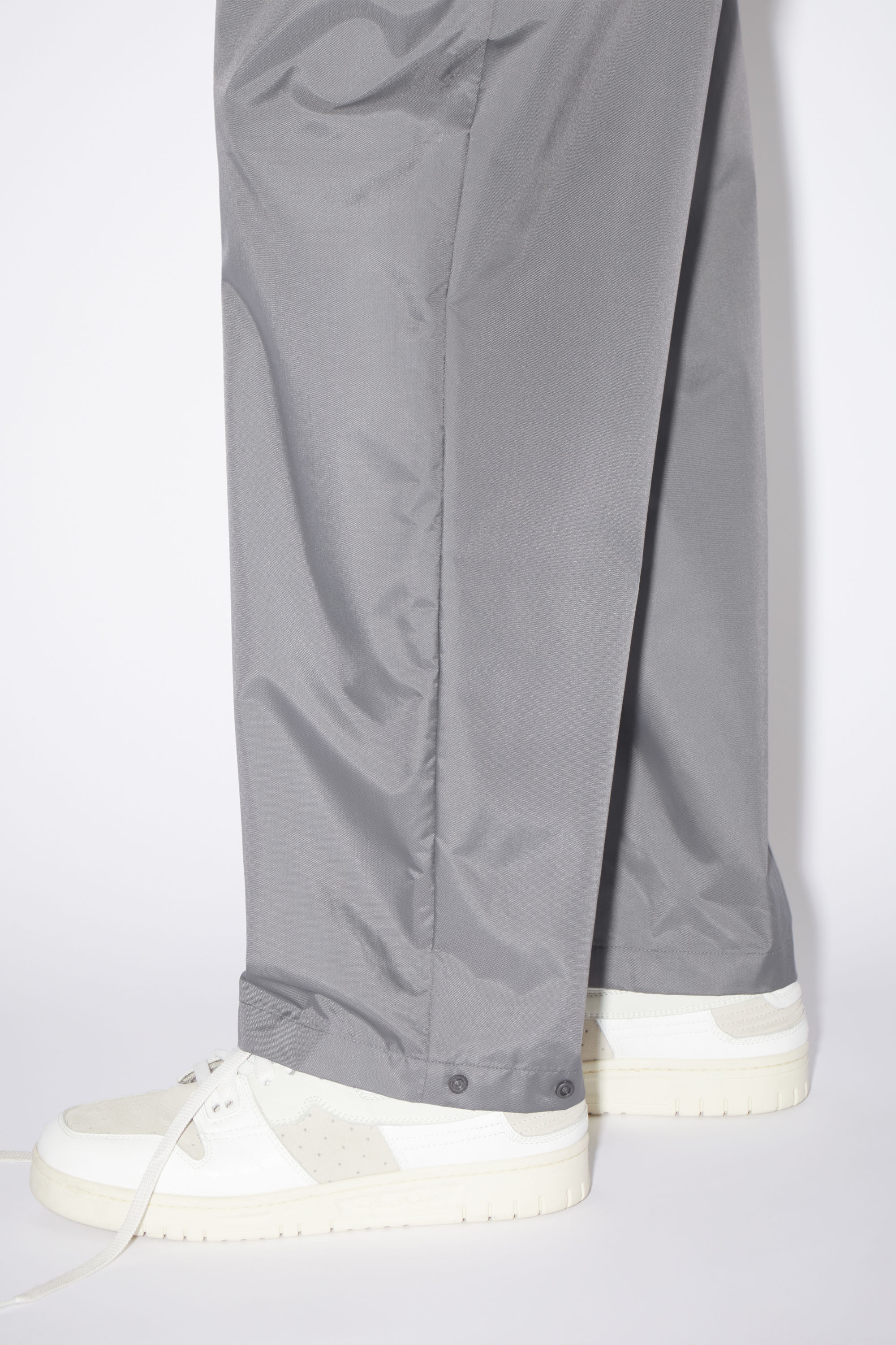 Face logo patch sweatpants - Carbon grey - 5