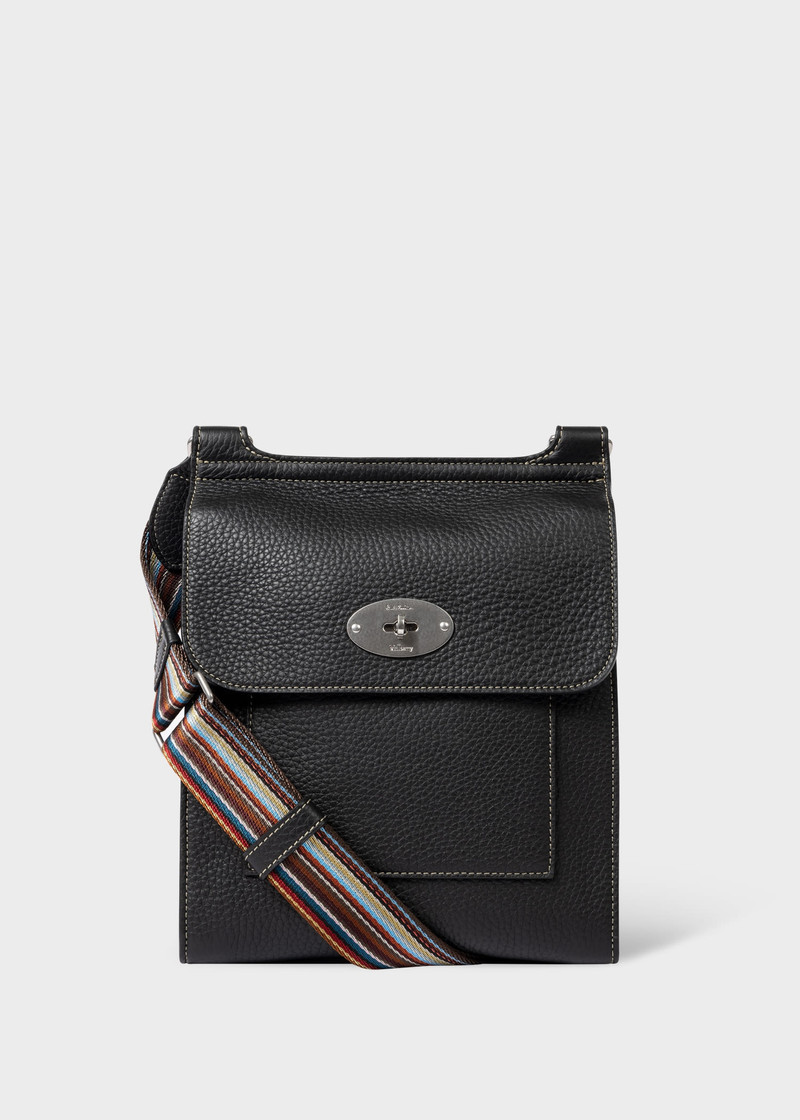 Mulberry x Paul Smith - Black Antony Bag 1