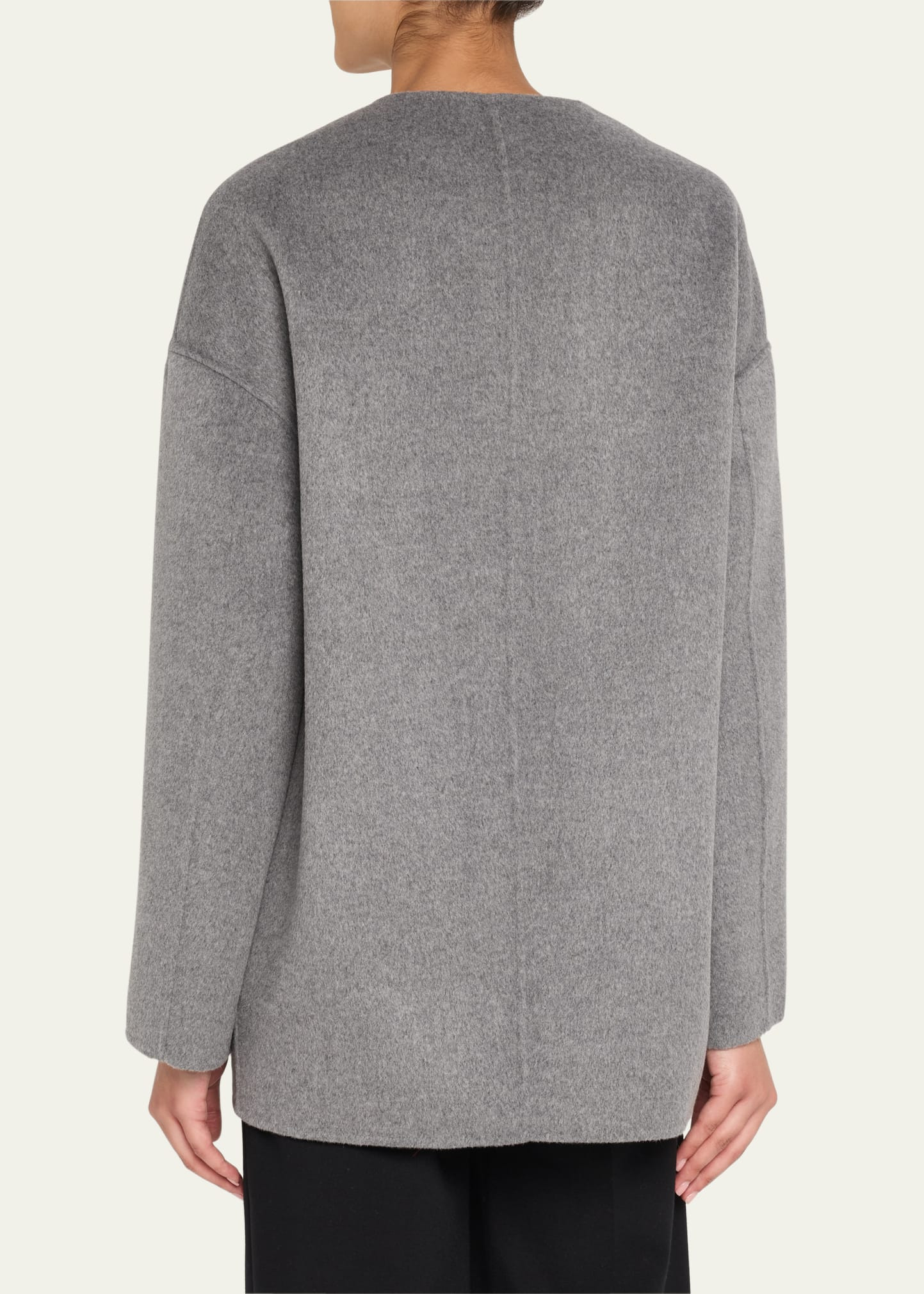 Dunne Single-Breasted Wool-Cashmere Coat - 3
