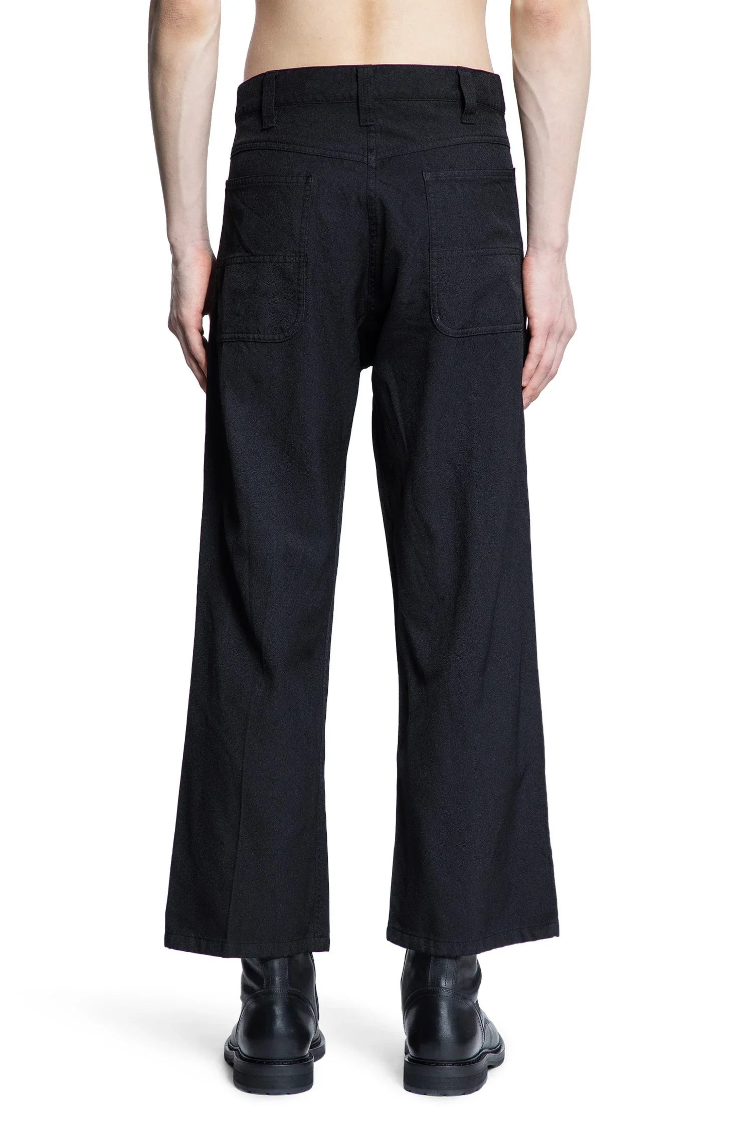 5-Pocket-Nylon-Denim-Cropped-Pants - 3
