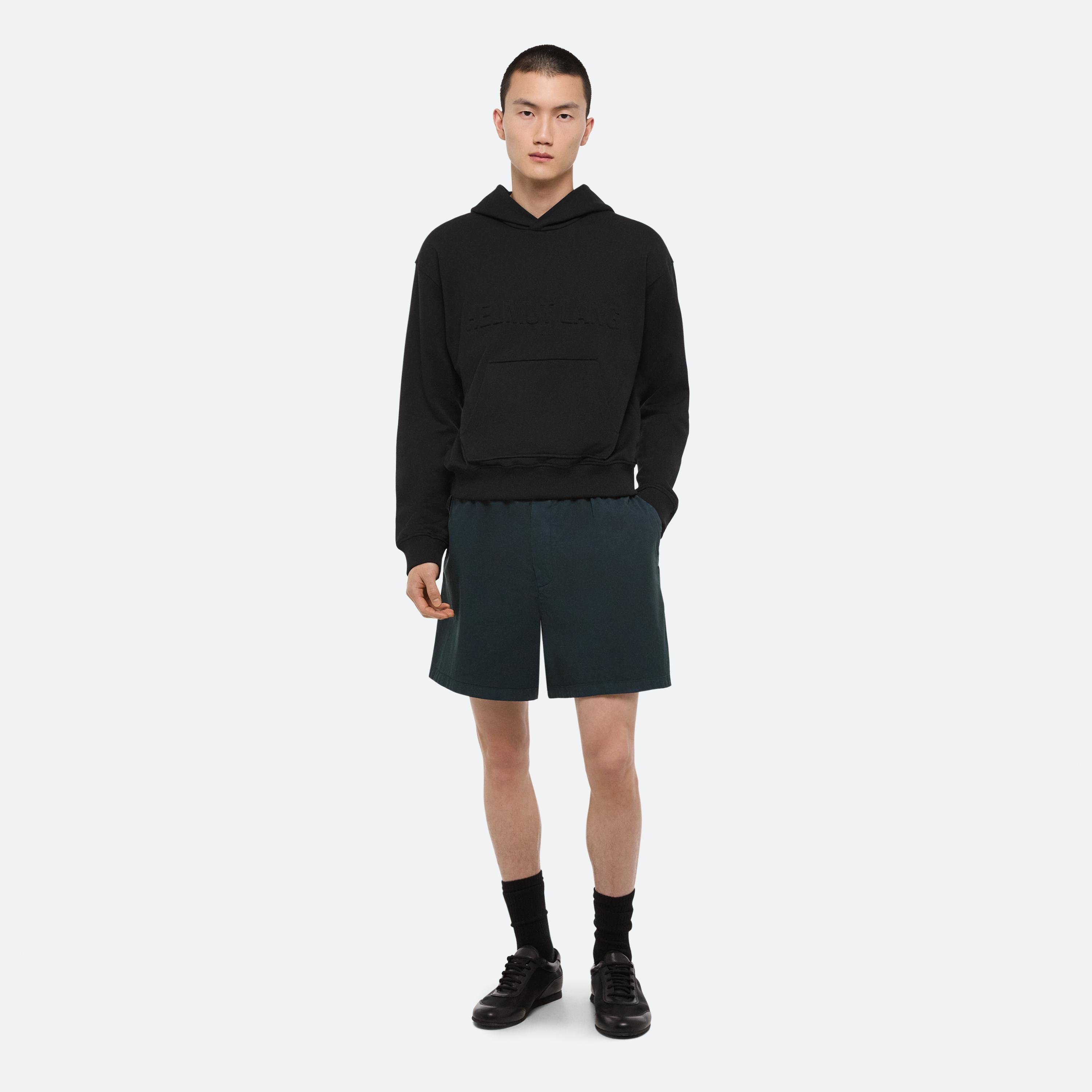 EMBOSSED LOGO HOODIE - 2