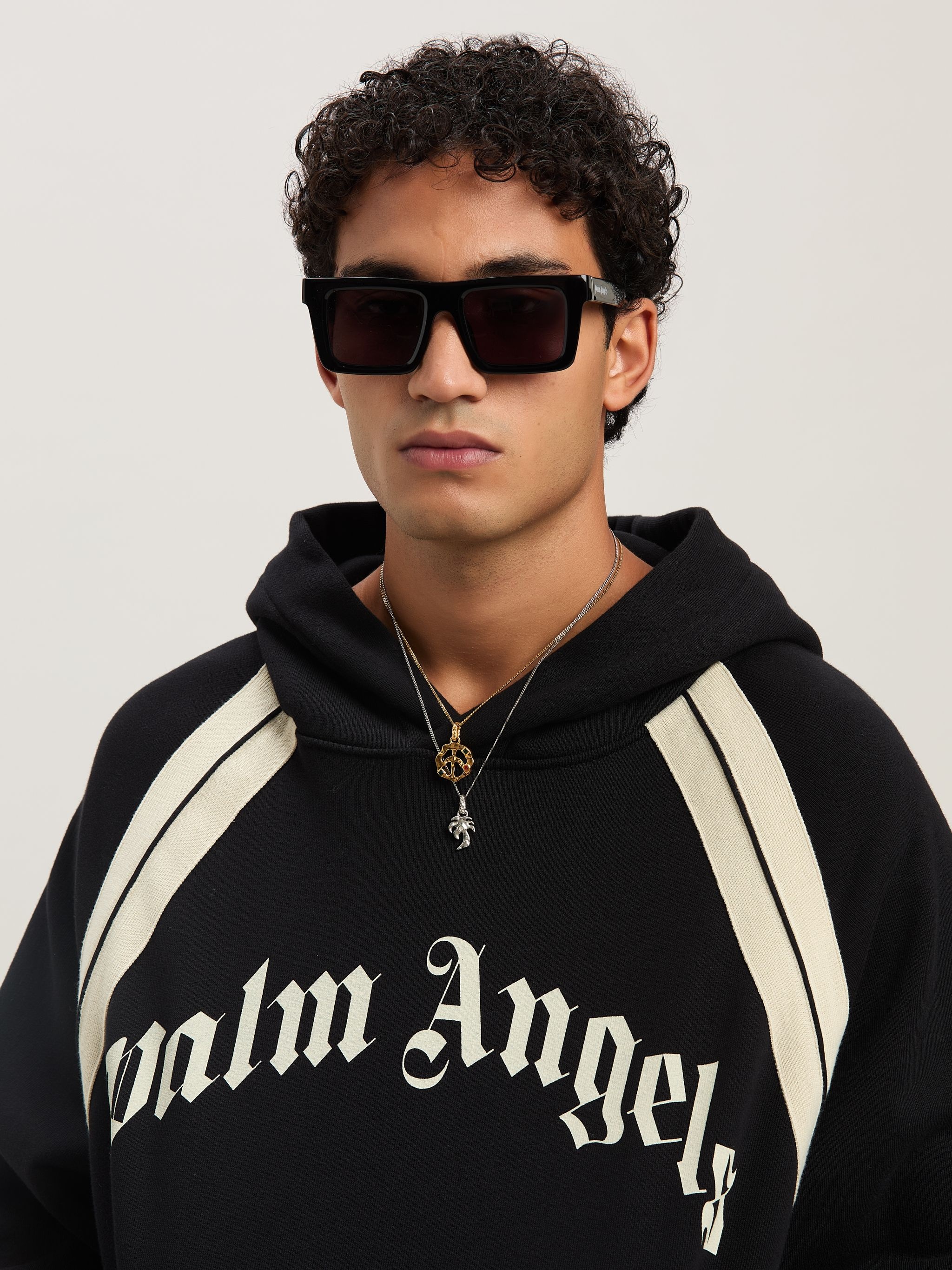 Curved Logo Track hoodie - 6