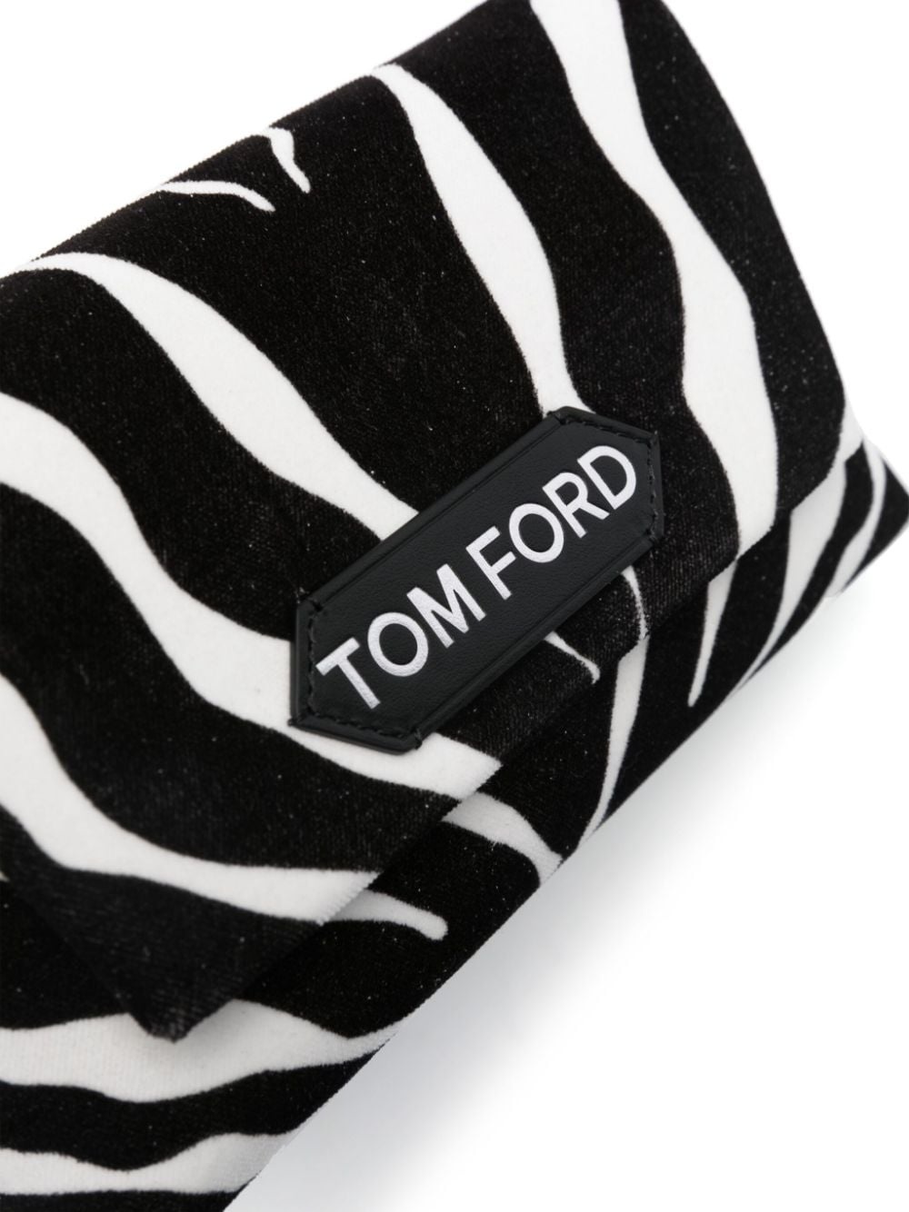 zebra-print shoulder bag - 4
