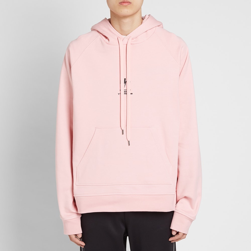 Neil Barrett Lightning Bolt Logo Popover Hoody - 5