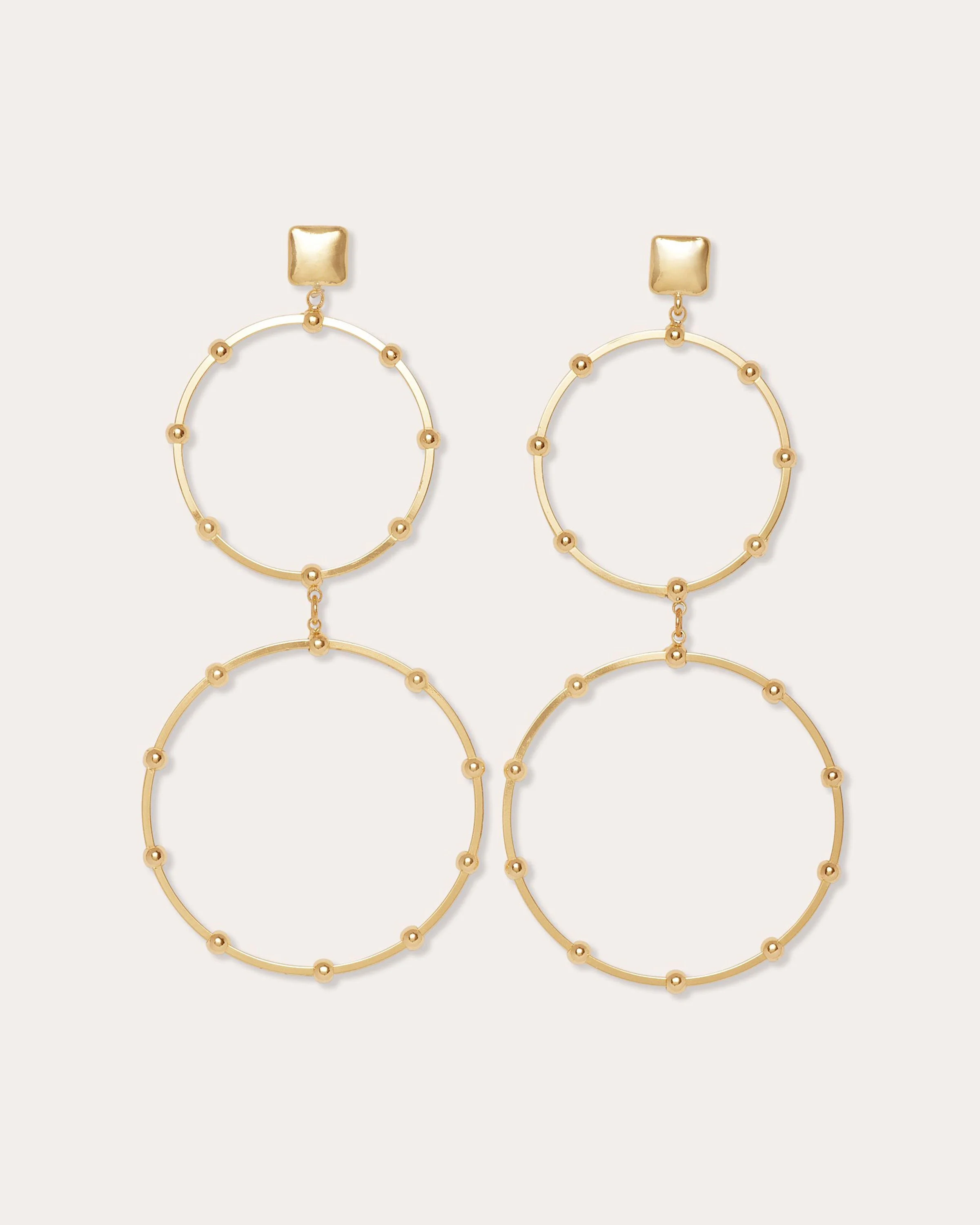 Kairi Stacked Hoop Earrings - 1