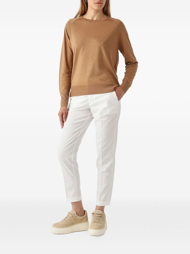 Herno raglan-sleeve button-slit t-shirt outlook