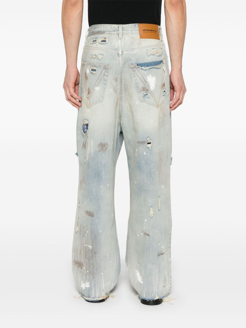 Trashed jeans - 4