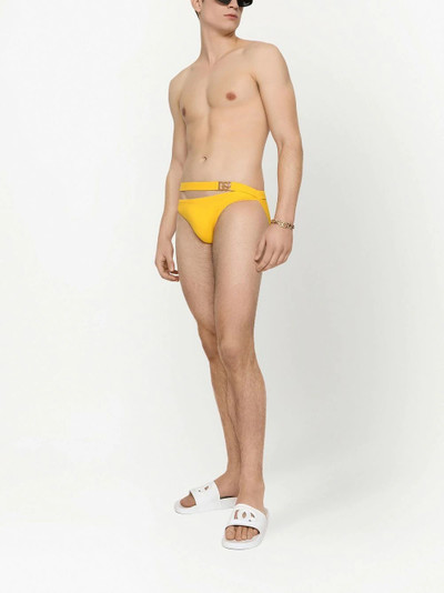 Dolce & Gabbana logo-plaque swimming briefs outlook