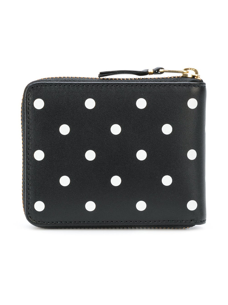 Comme Des Garçons SA7100PD WALLET - POLKA DOT BLACK outlook