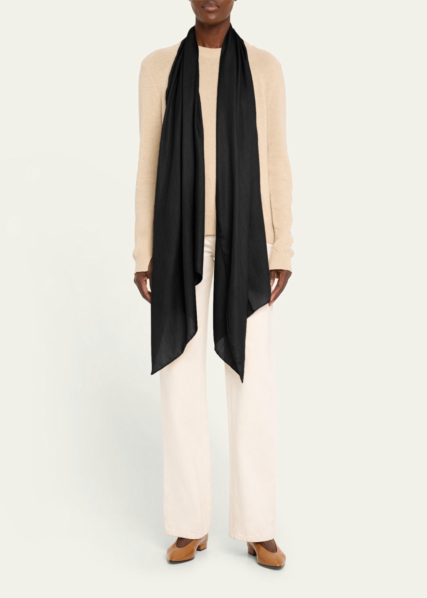 Signature Cashmere-Blend Stole - 2