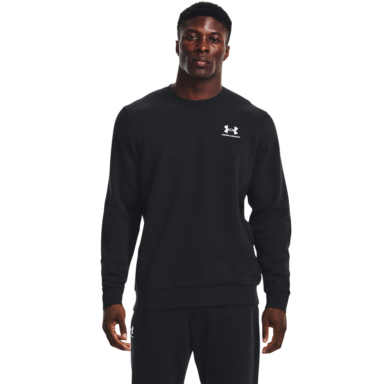 Under Armour Mens Under Armour Essential Fleece Crew - 1