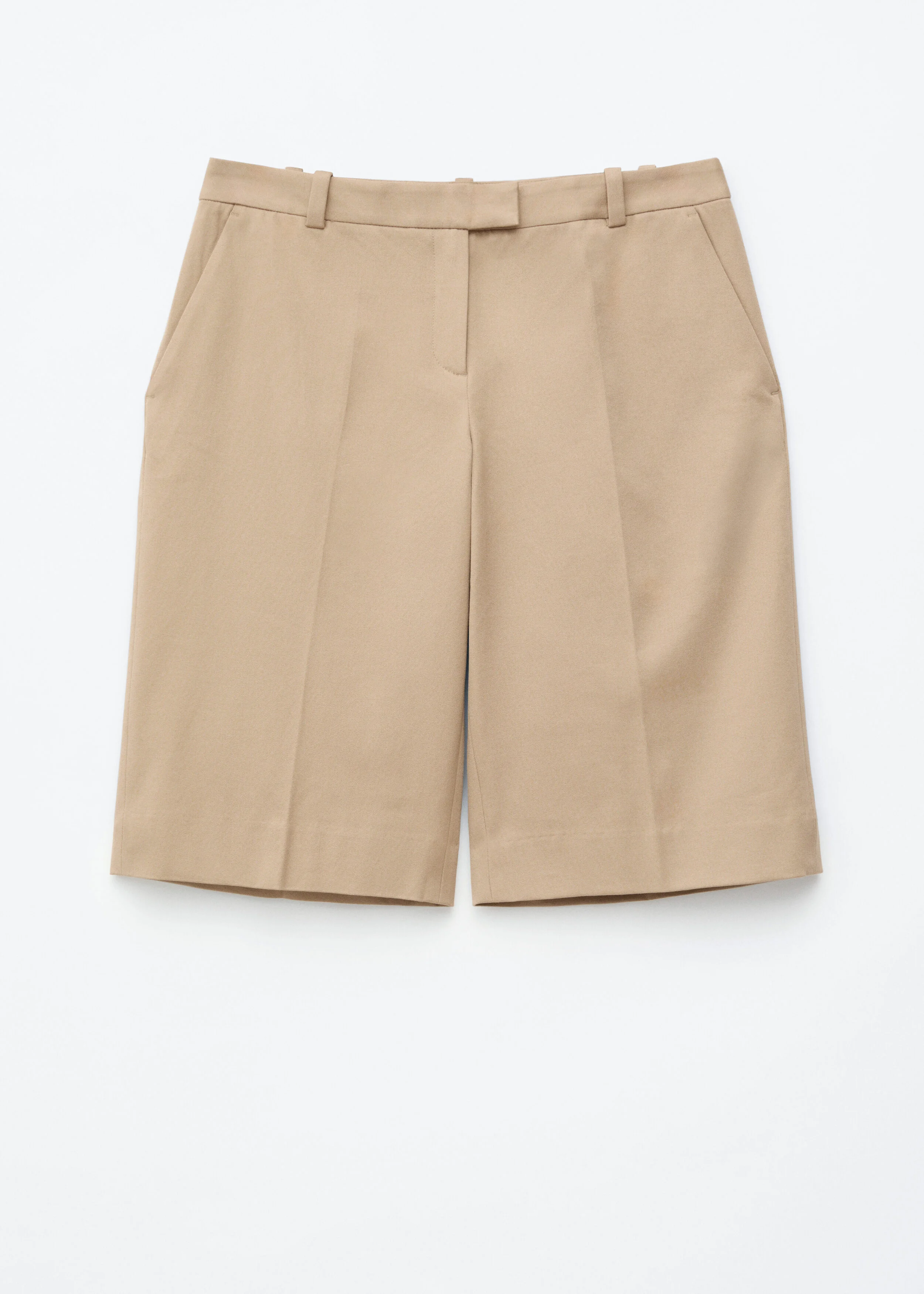 Tailored Knee-Length Shorts - 1