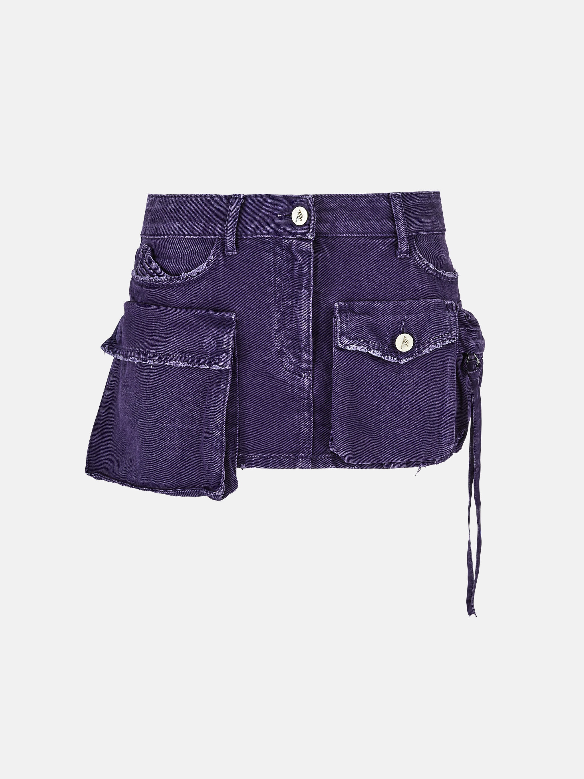 ''FAY'' PURPLE MINI SKIRT - 1