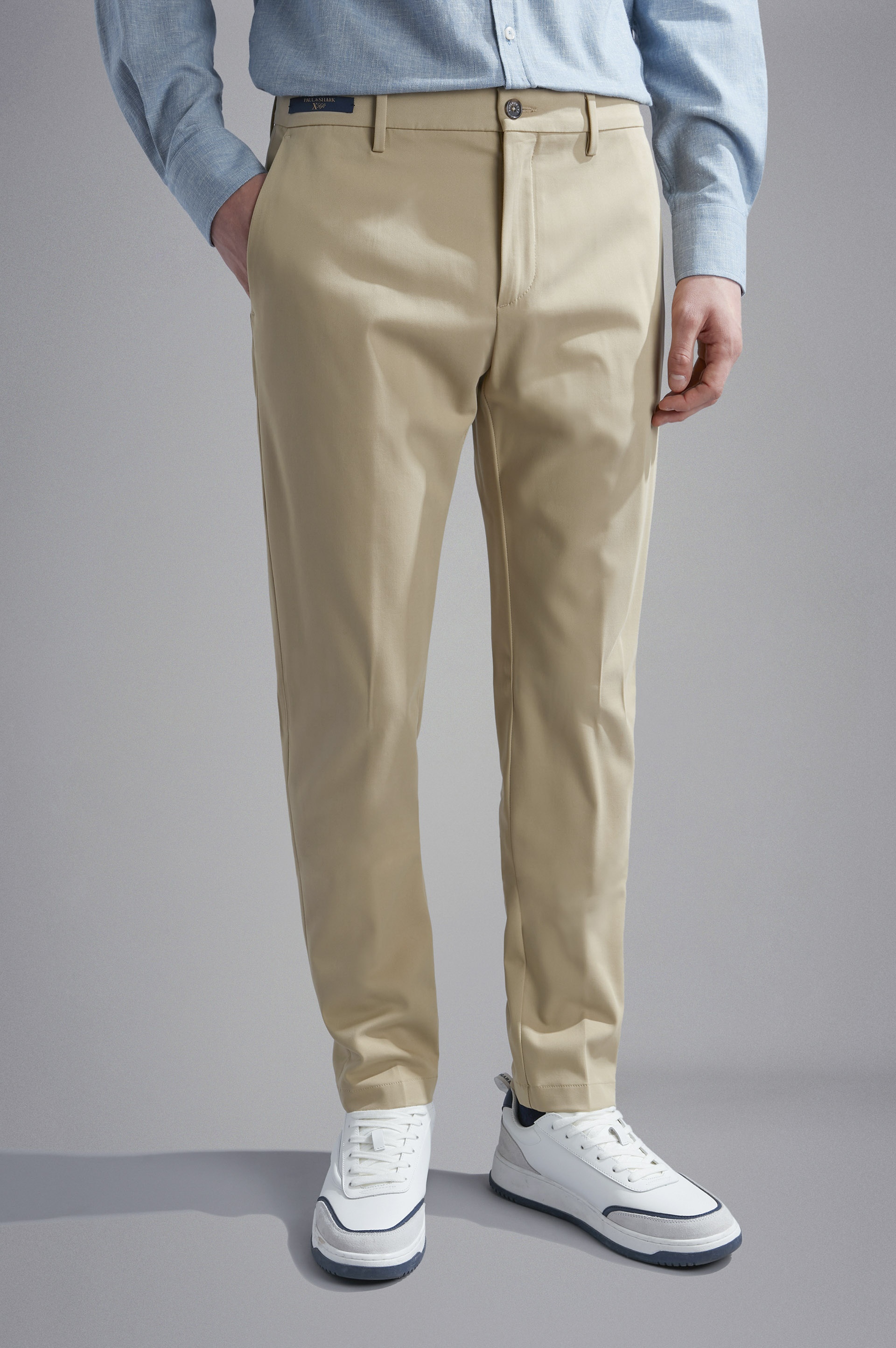 X-SOFT COTTON CHINO TROUSERS - 6