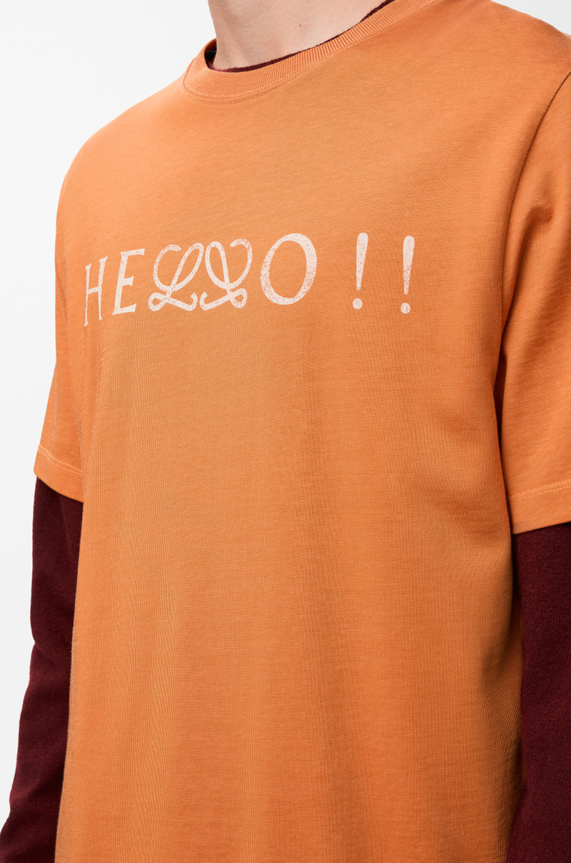 Regular fit T-shirt in cotton blend 5