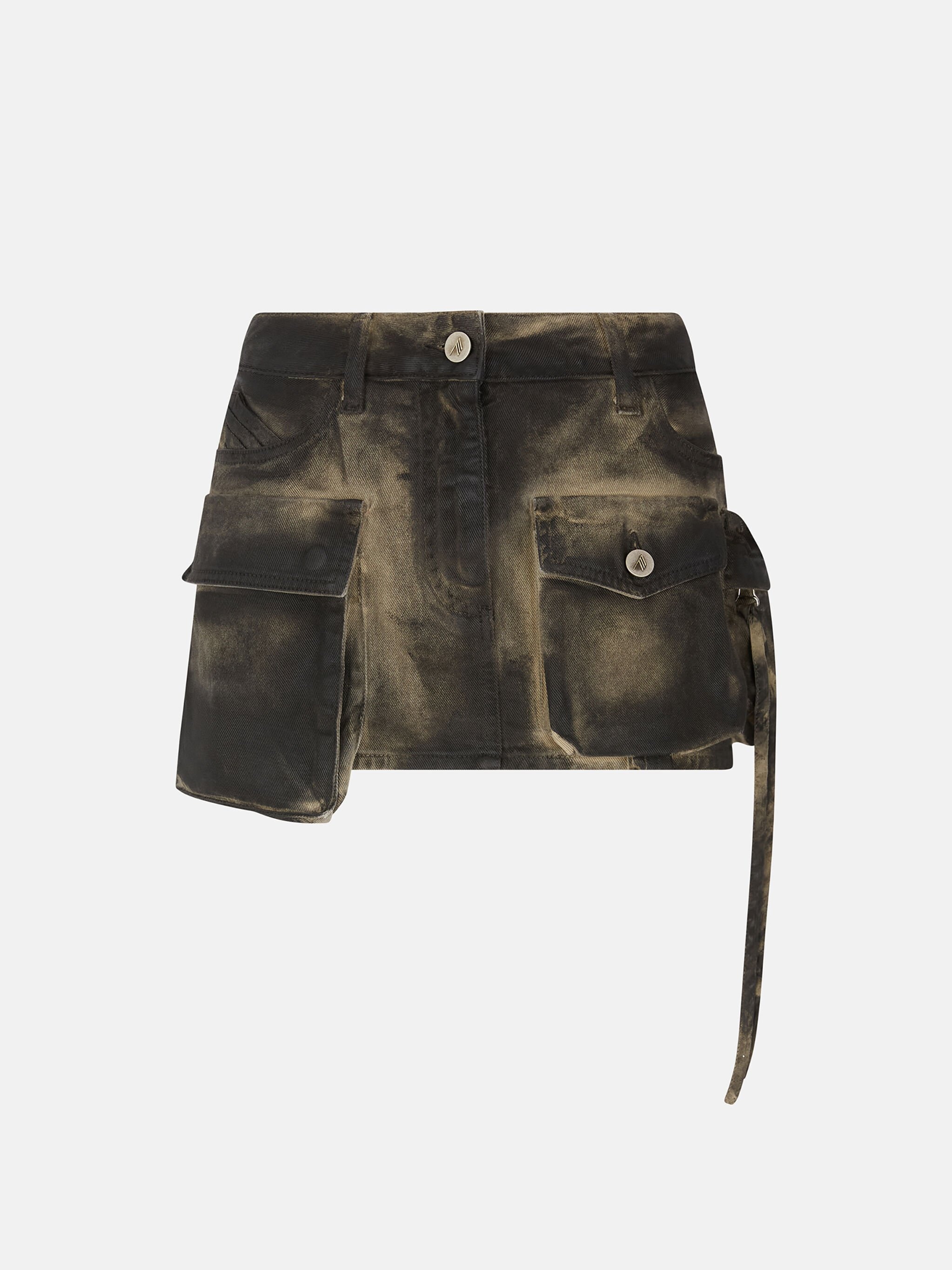 LARK AND PIRATE BLACK ''FAY'' MINI SKIRT - 1