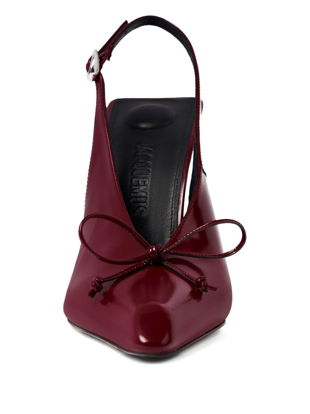 100mm Cubisto bow-slingback pumps - 2