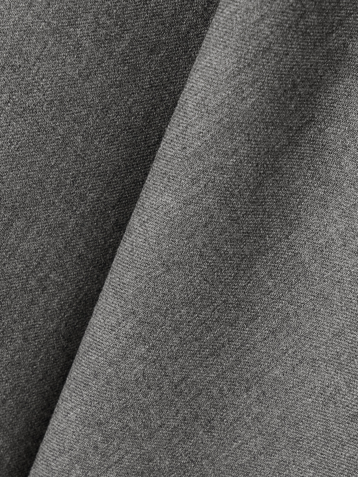 Wool-blend Flannel Wide-leg Pants - 6