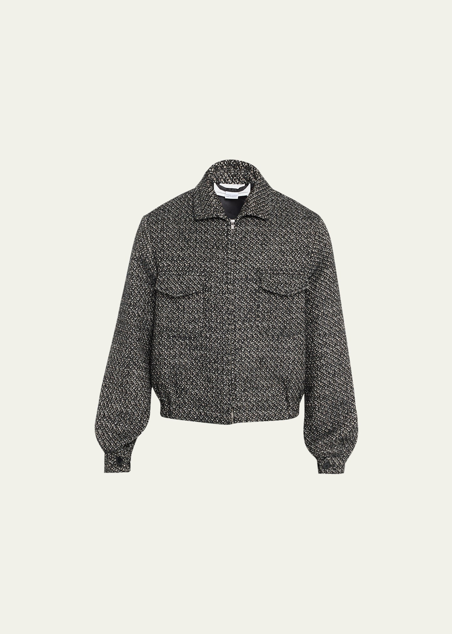 Men's Simmo Tweed Blouson Jacket - 1