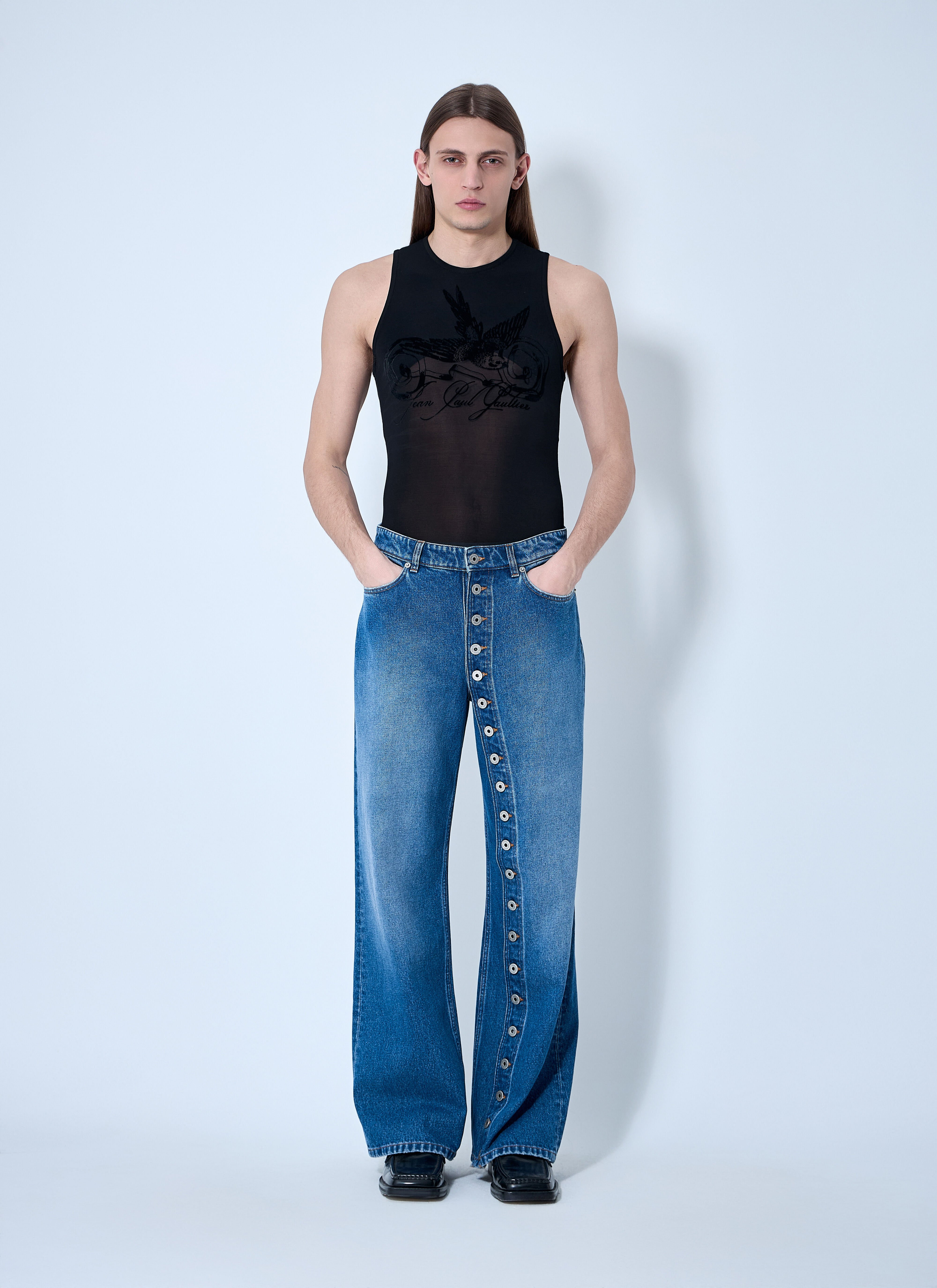 Mesh Tattoo Tank Top - 2