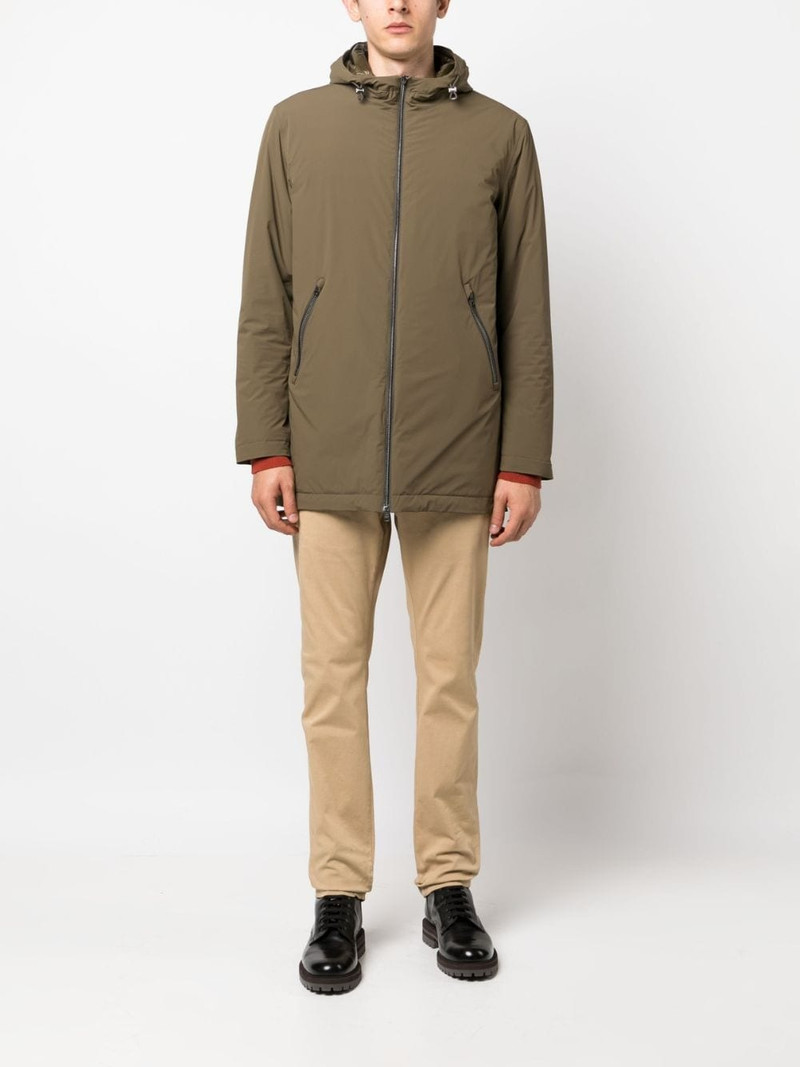 Herno Resort Ponente hooded parka outlook