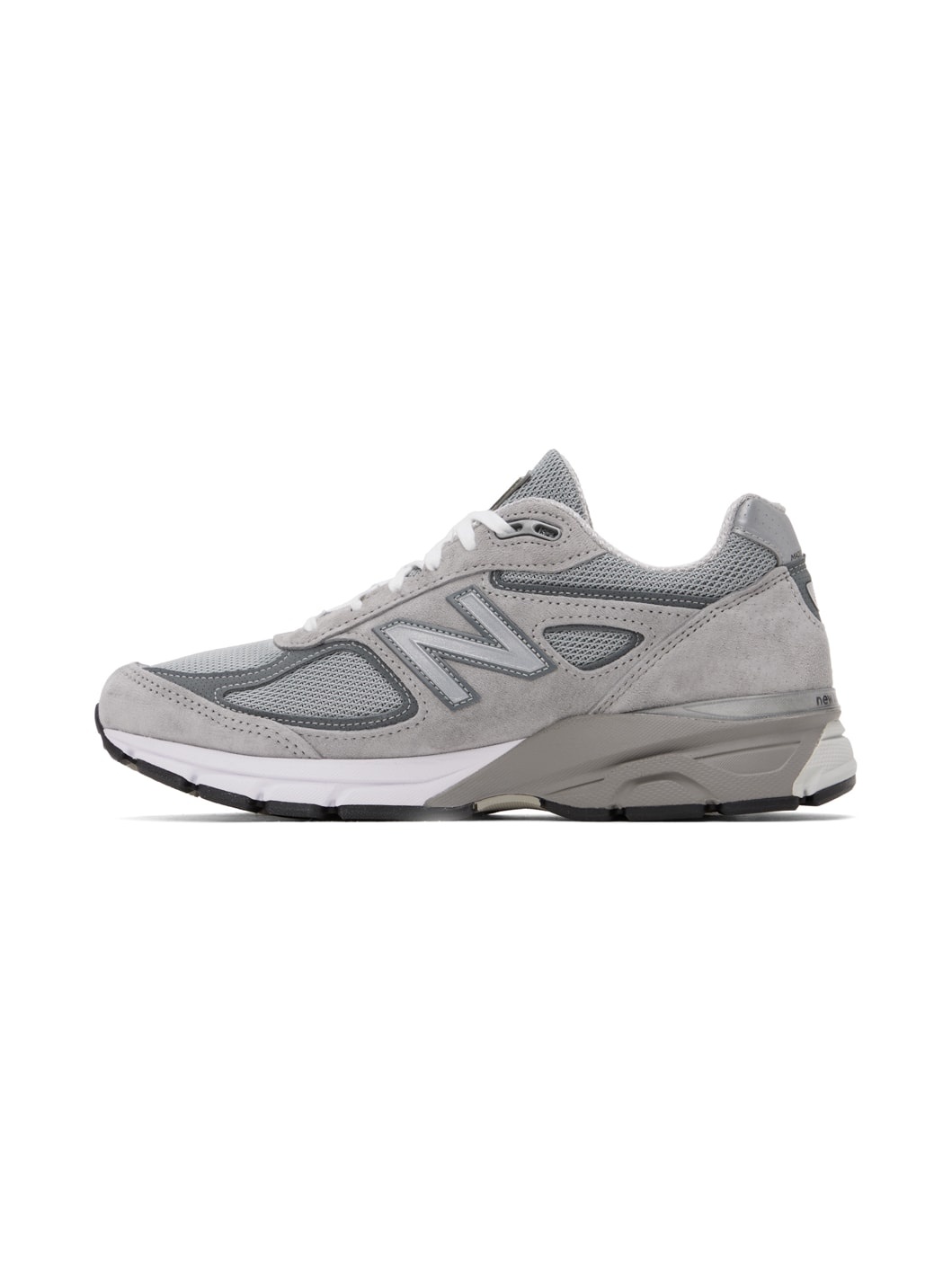 Gray Made in USA 990v4 Core Sneakers - 3