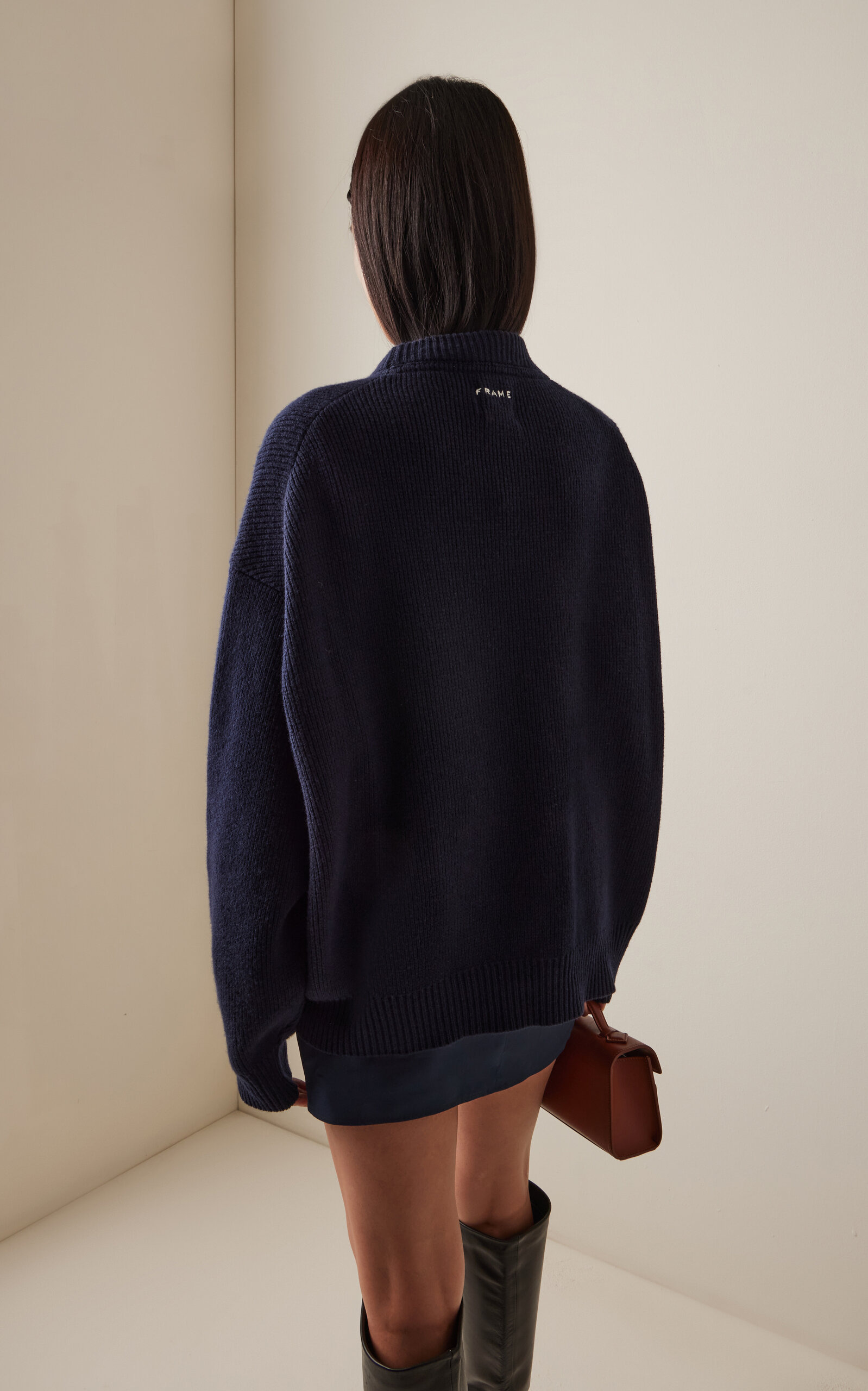 x Sotheby's Cashmere Sweater navy - 4