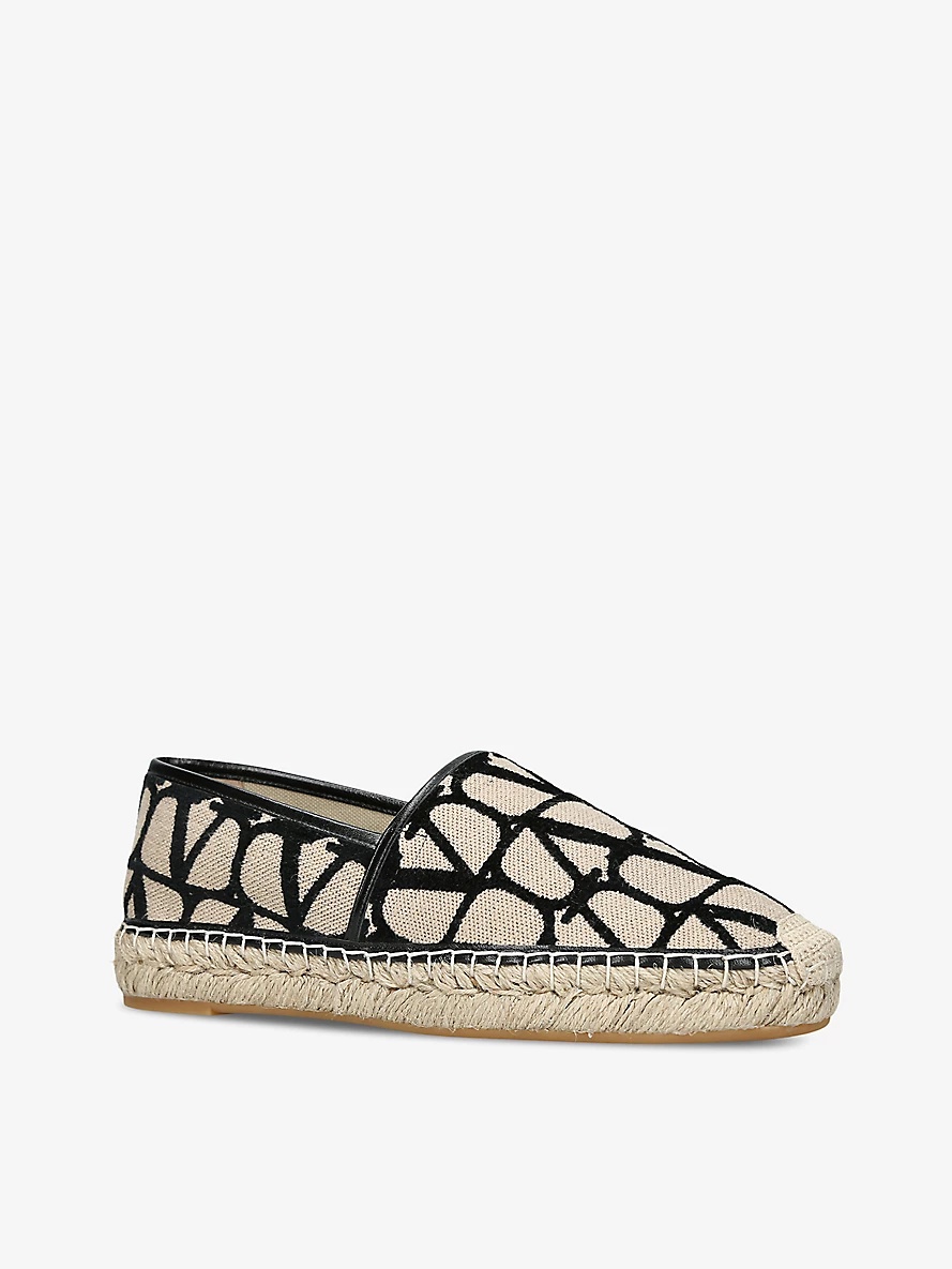 Toile Iconographe woven low-top espadrilles - 3