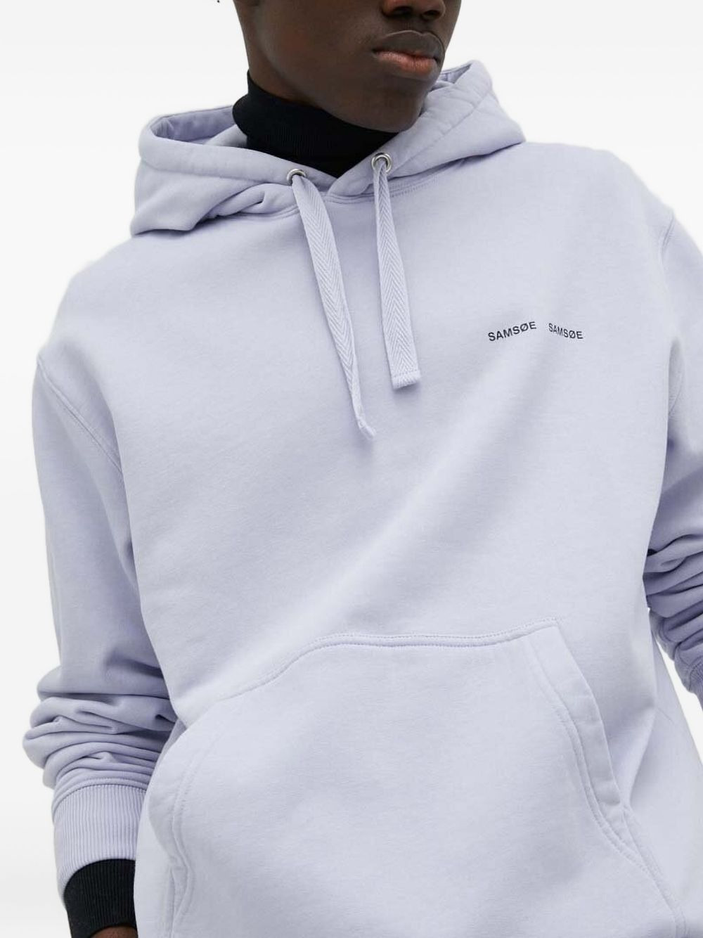 logo-print hoodie - 4