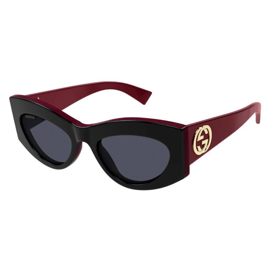 Gucci Grey Cat Eye Ladies Sunglasses GG1843S 006 53 - 2