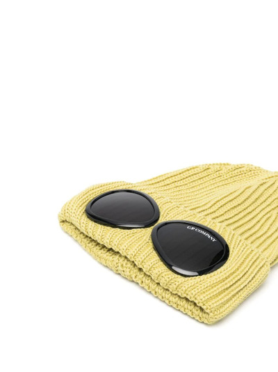 C.P. Company goggle-detail knit beanie outlook