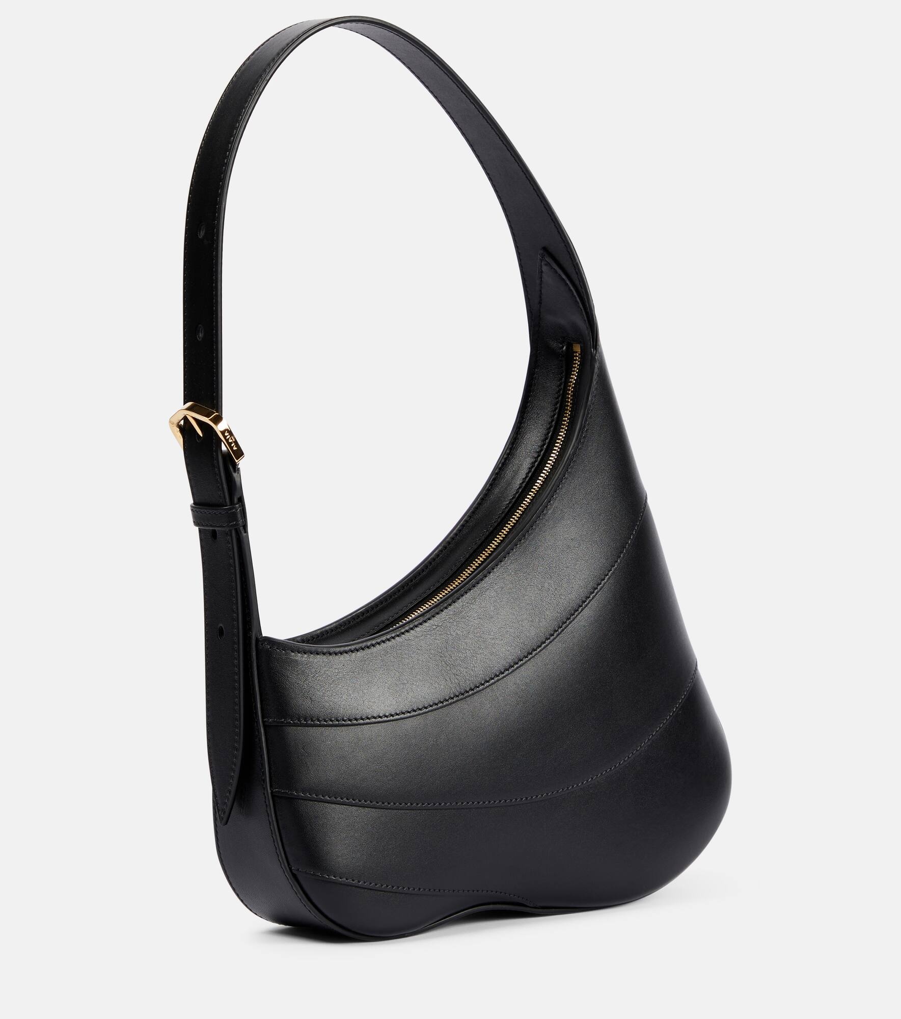 Leather shoulder bag - 4