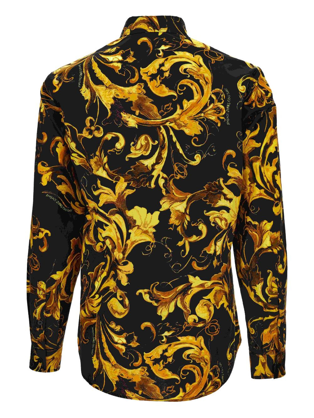 baroque-print shirt - 2