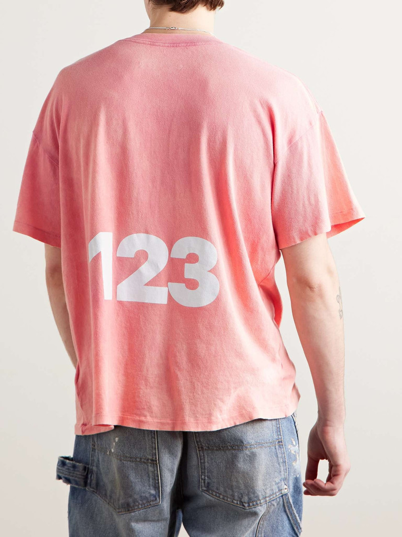 Logo-Print Embroidered Cotton-Jersey T-Shirt 3