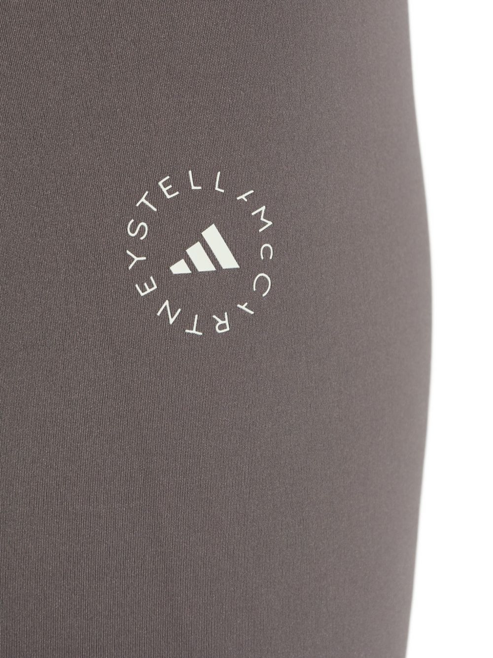 logo-print split-hem leggings - 5