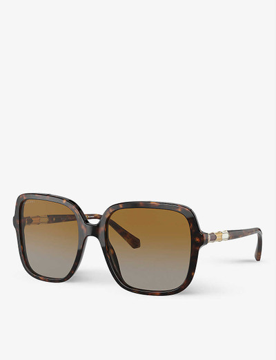 BVLGARI BV8228B square-framed acetate sunglasses outlook