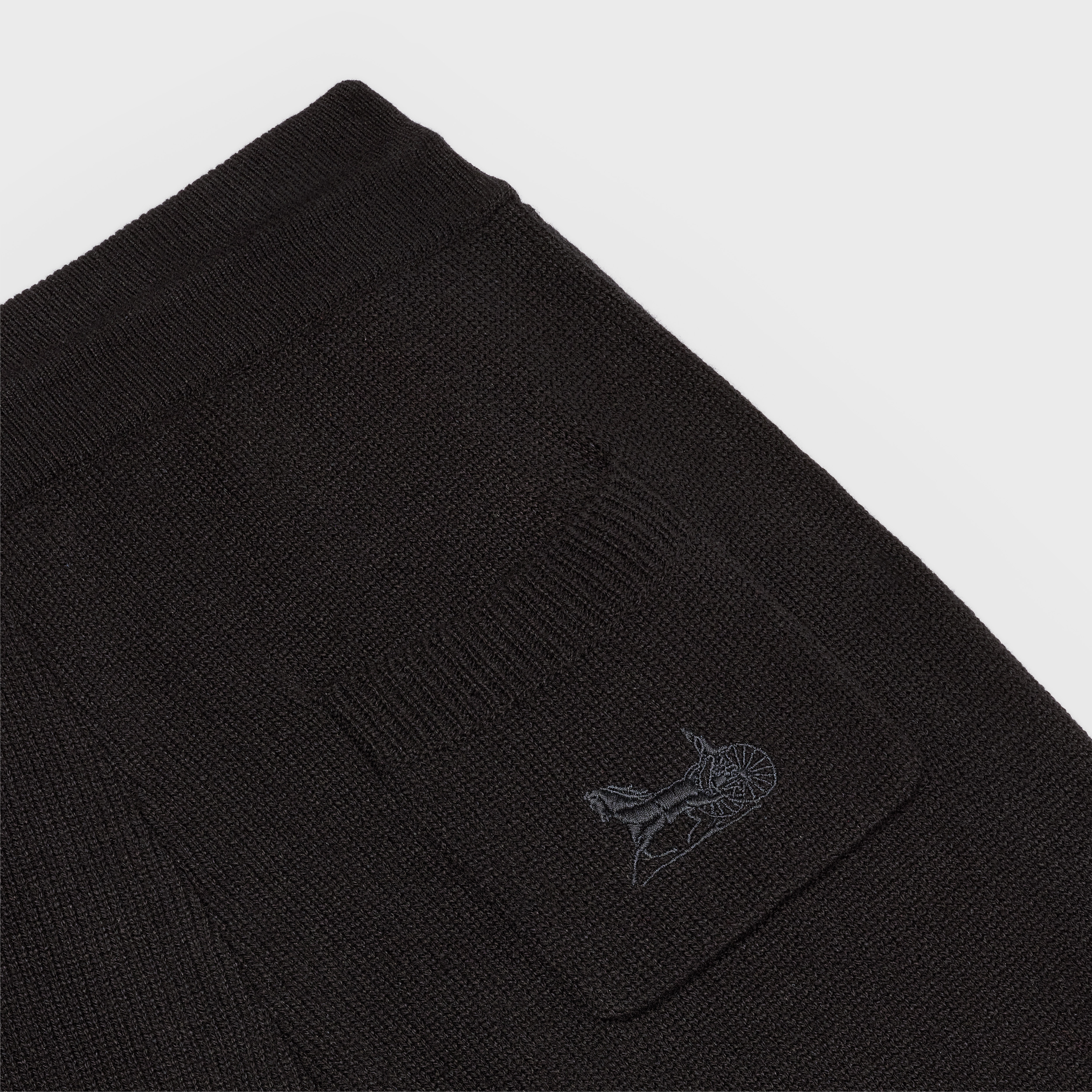 TRACK PANTS IN SULKY CASHMERE AND WOOL - 4